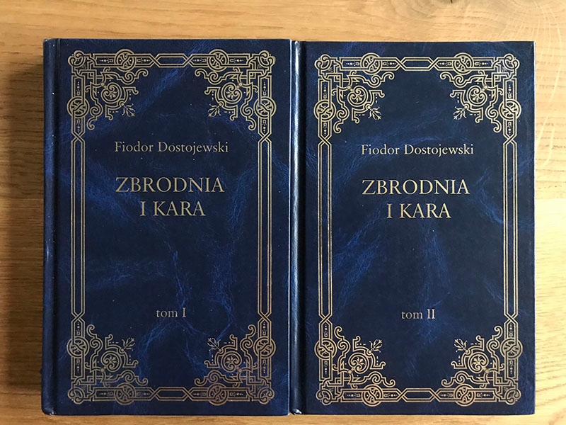 ZBRODNIA I KARA Fiodor Dostojewski 2 Tomy
