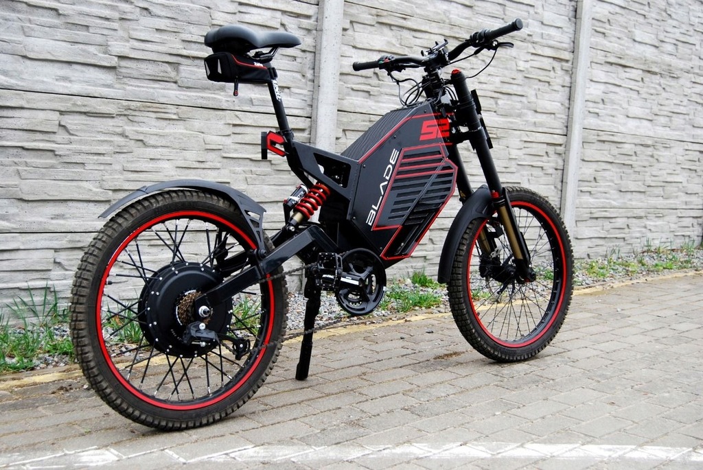 Rower elektryczny / Falcon v2 / 90KM/H / MOCNY 8165707434 oficjalne