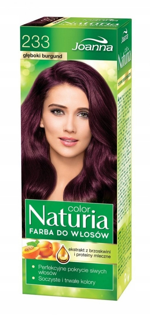 Joanna Naturia Color Farba do włosów 233-głęboki b