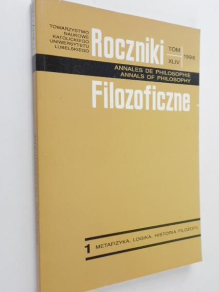 Купить Roczniki Filozoficzne, том XLIV, 1996 г.: отзывы, фото, характеристики в интерне-магазине Aredi.ru