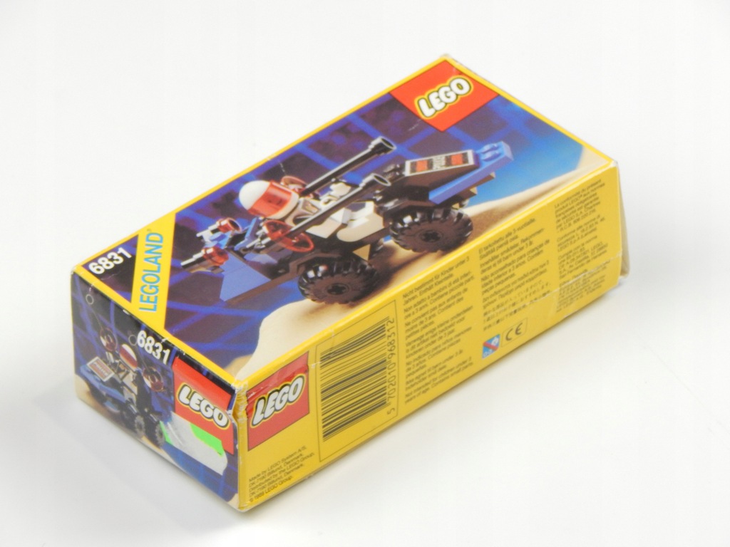 LEGO SET 6831 SPACE POLICE SPACE PUDEŁKO