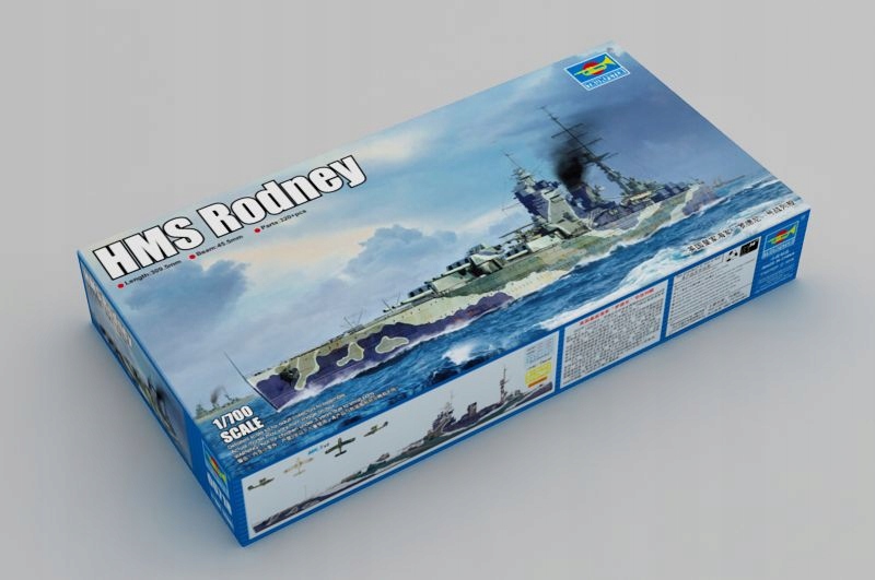Купить ТРУМПЕТЕР 06718 - 1:700 HMS Rodney: отзывы, фото, характеристики в интерне-магазине Aredi.ru