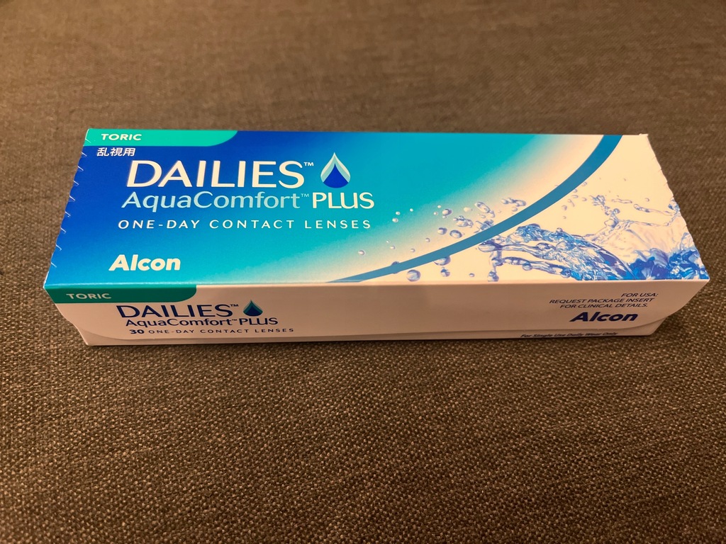 Dailies AquaComfort Plus -3, -0,75x180 - 45 szt.