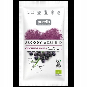 purella superfoods jagody acai bio 21g