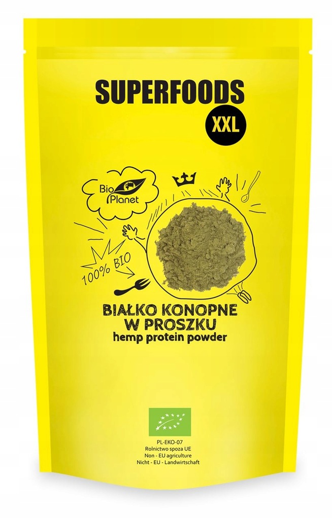 Bio Planet Białko Konopne BIO 500 g