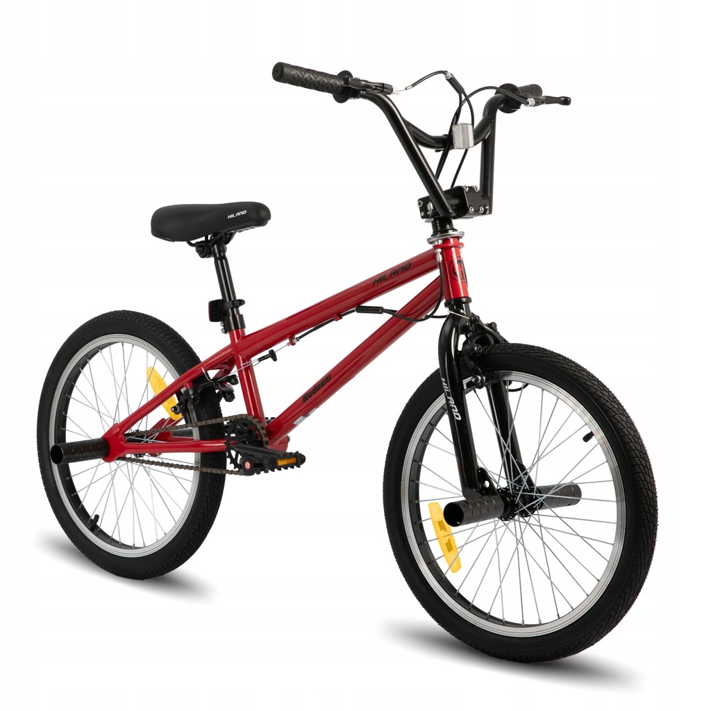 20 Inch Freestyle BMX Bike 360 Degree Rotor 4 Pegs Dual U