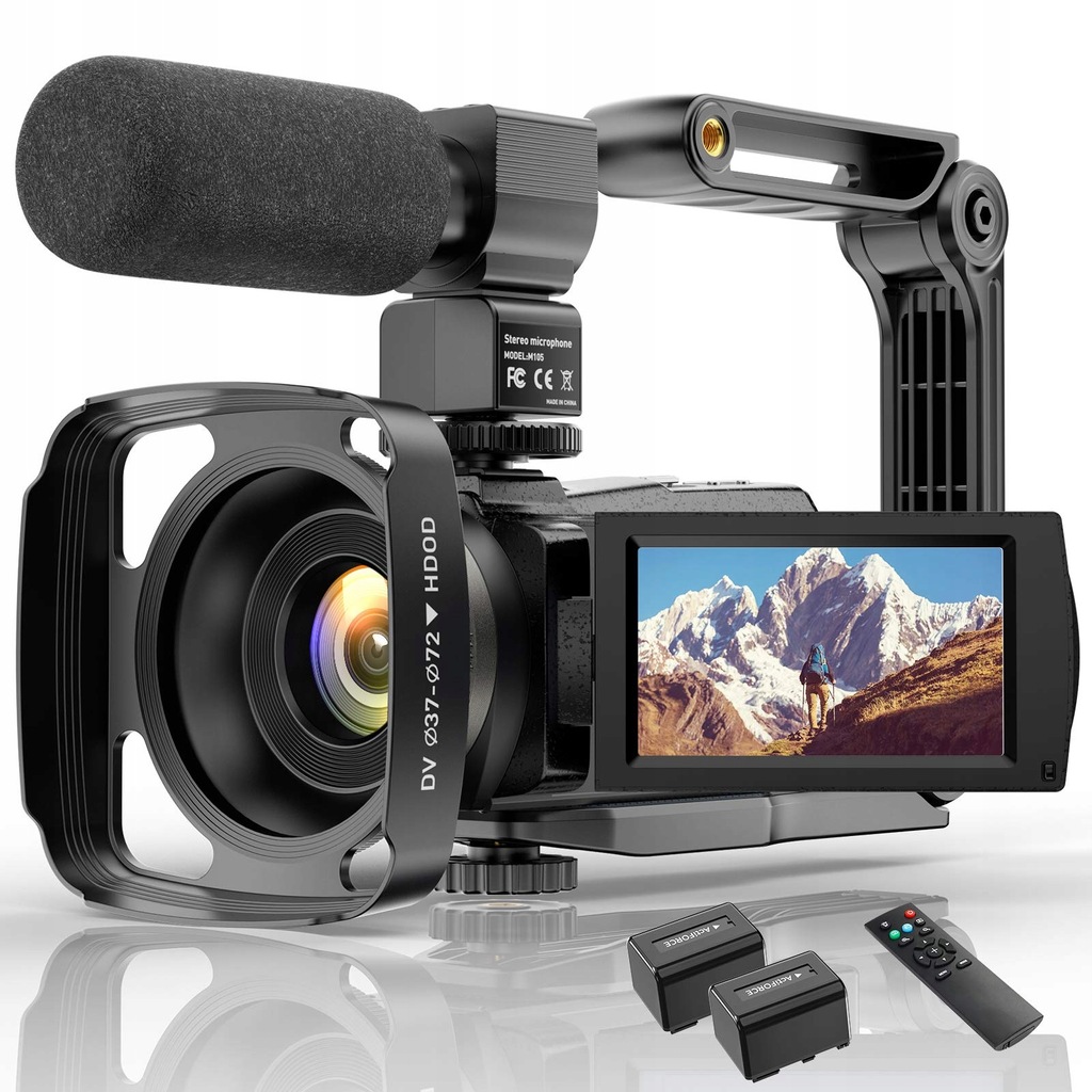 Camcorder M105 4K UHD kamera wideo