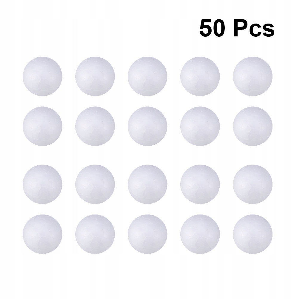6cm Balls White Balls