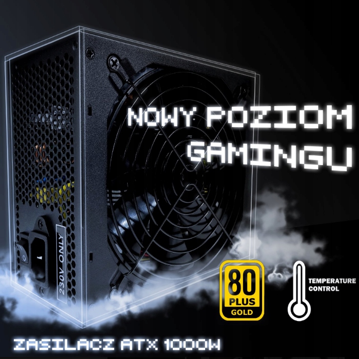 Купить Блок питания Qoltec ATX 1000W 80+Gold GamingMiner ver2: отзывы, фото, характеристики в интерне-магазине Aredi.ru