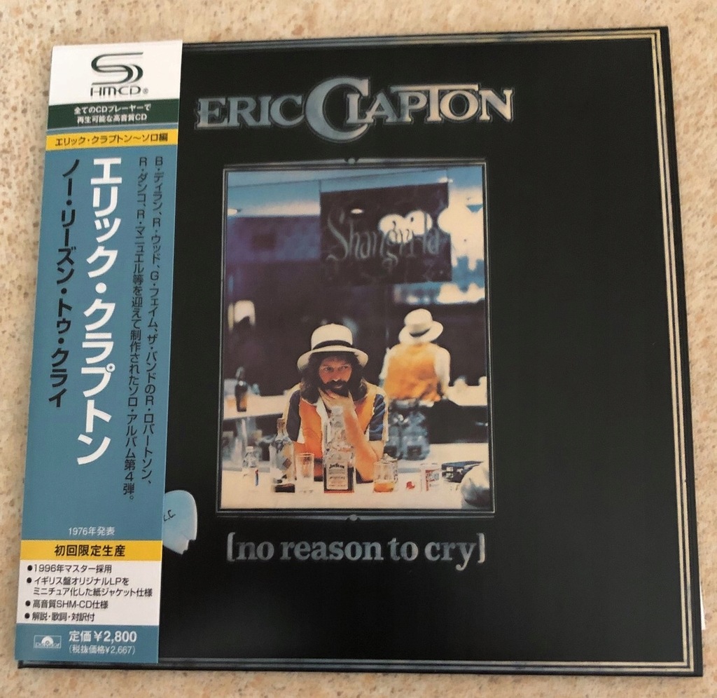 Eric Clapton No Reason To Cry Mini LP SHM JAPAN +1