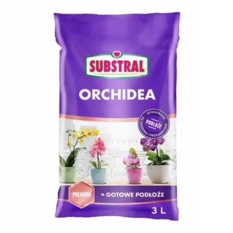 Ziemia Podłoże Small Simple Orchidea 3L Substral