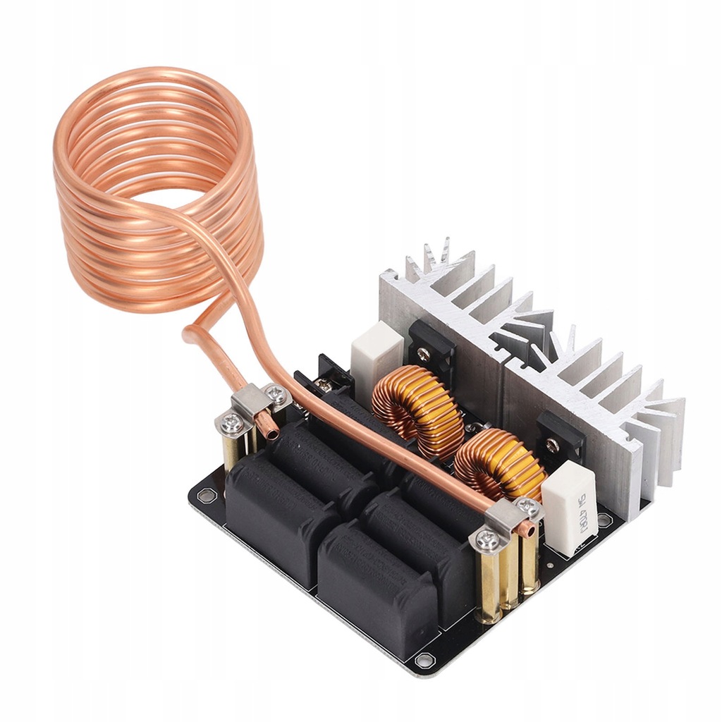 Modulo Riscaldamento A Induzione ZVS 1000W - 12V-48V | Per DIY, Fusioni, Laboratorio | Con Bobina In Ottone - Foto 9