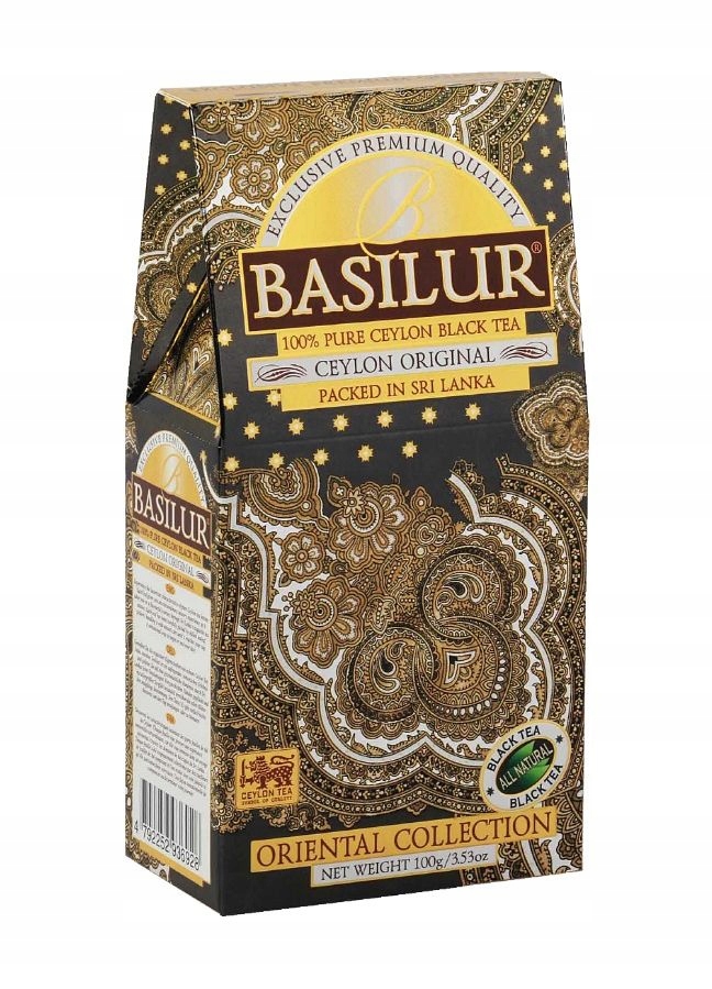 Herbata czarna Basilur Oriental CEYLON ORIGINAL 100g liść WYPRZEDAŻ