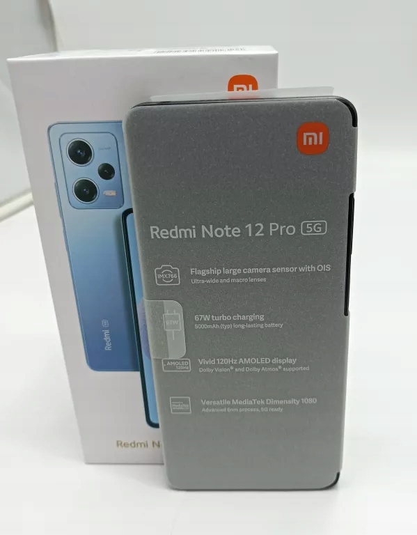 TELEFON XIAOMI REDMI NOTE 12 PRO 5G STAN IDEALNY!