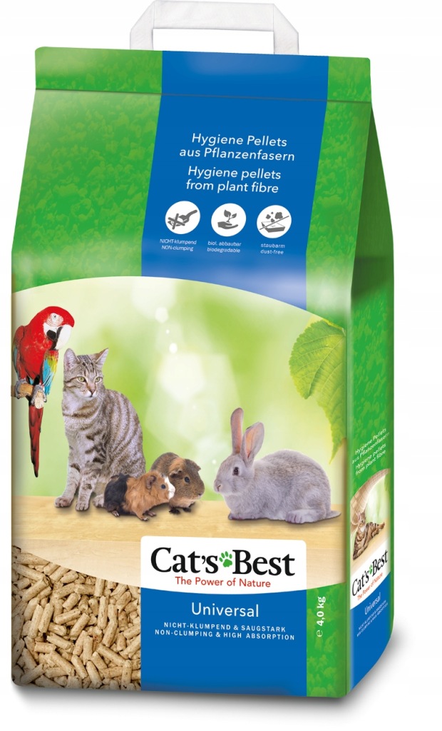 2 x Żwirek dla kota CATS BEST Universal 7 L