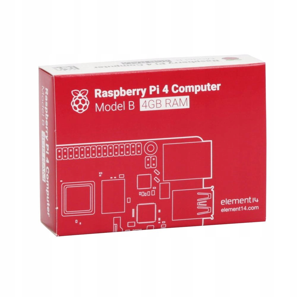 Mikrokomputer Raspberry Raspberry Pi 4 Model B
