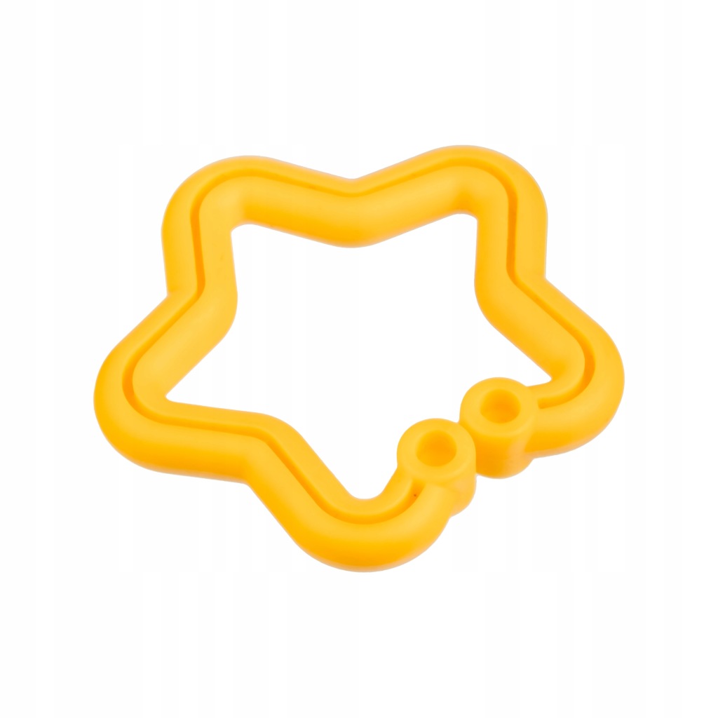 1szt gwiazdka do mocowania, żółta