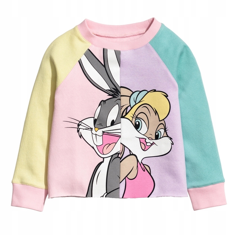 H&M bluza bluzka Looney Tunes 86-92 1,5-2