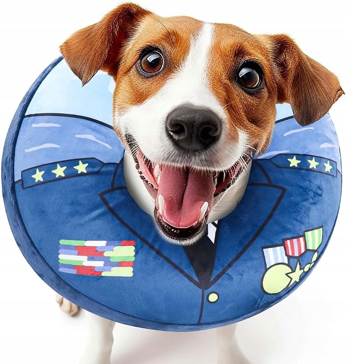 G7494 Nadmuchiwana obroża kołnierz ochronny dla psa M