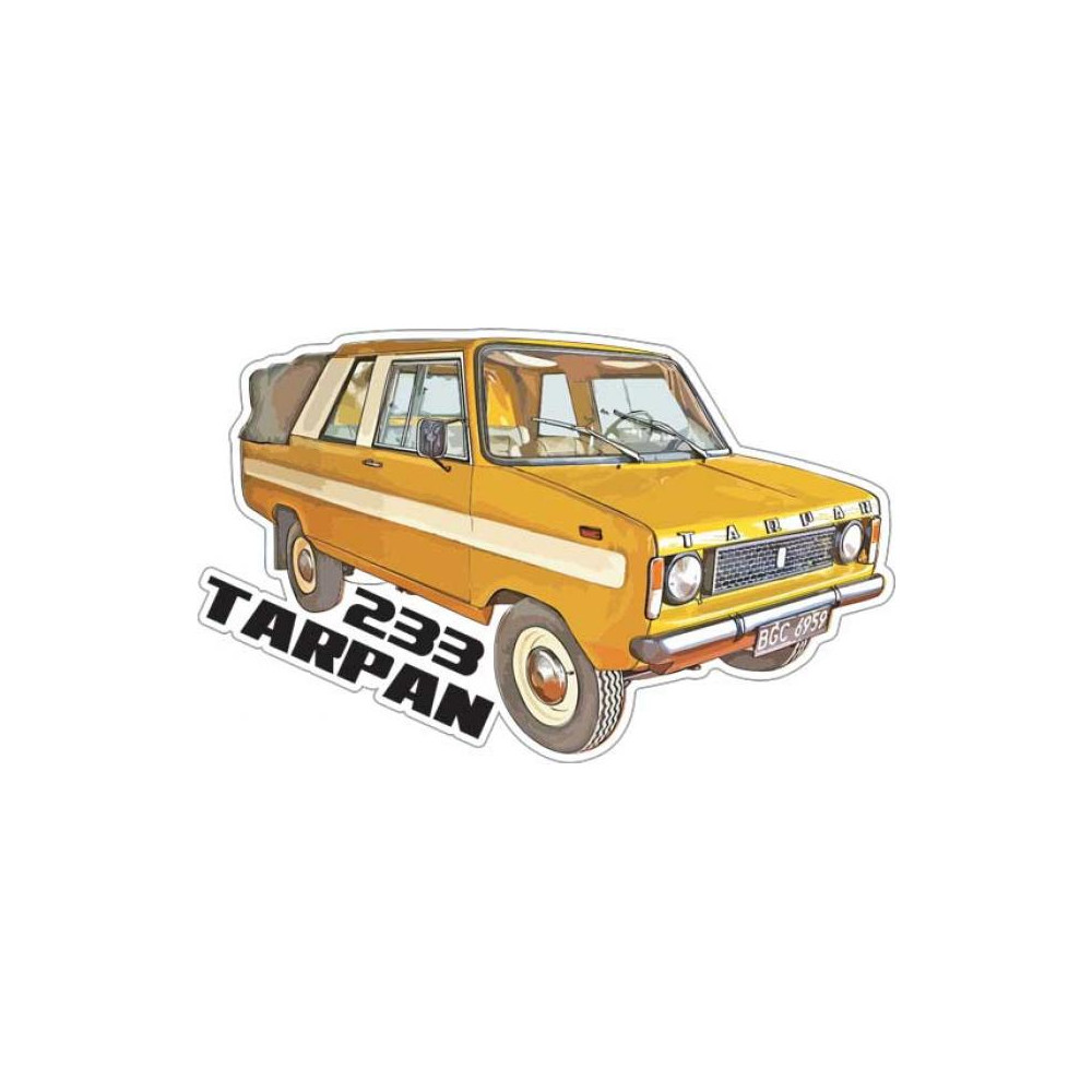 magnes na lodówkę samochód auto TARPAN 233