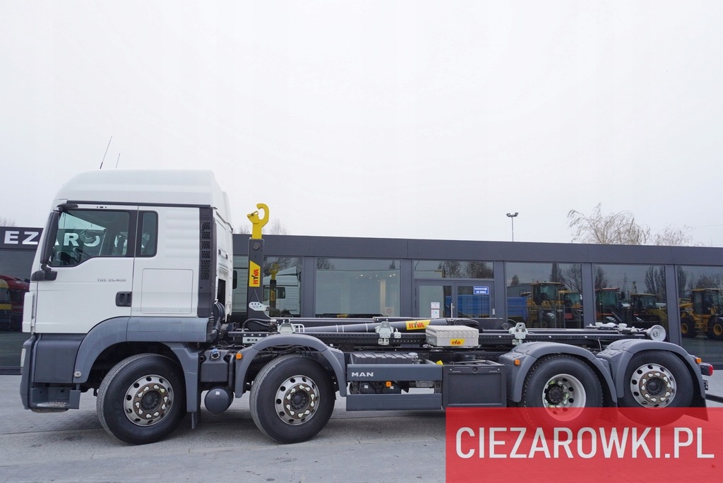 MAN TGS 35.400 , 8x2 , NOWY HAKOWIEC HYVA 20t