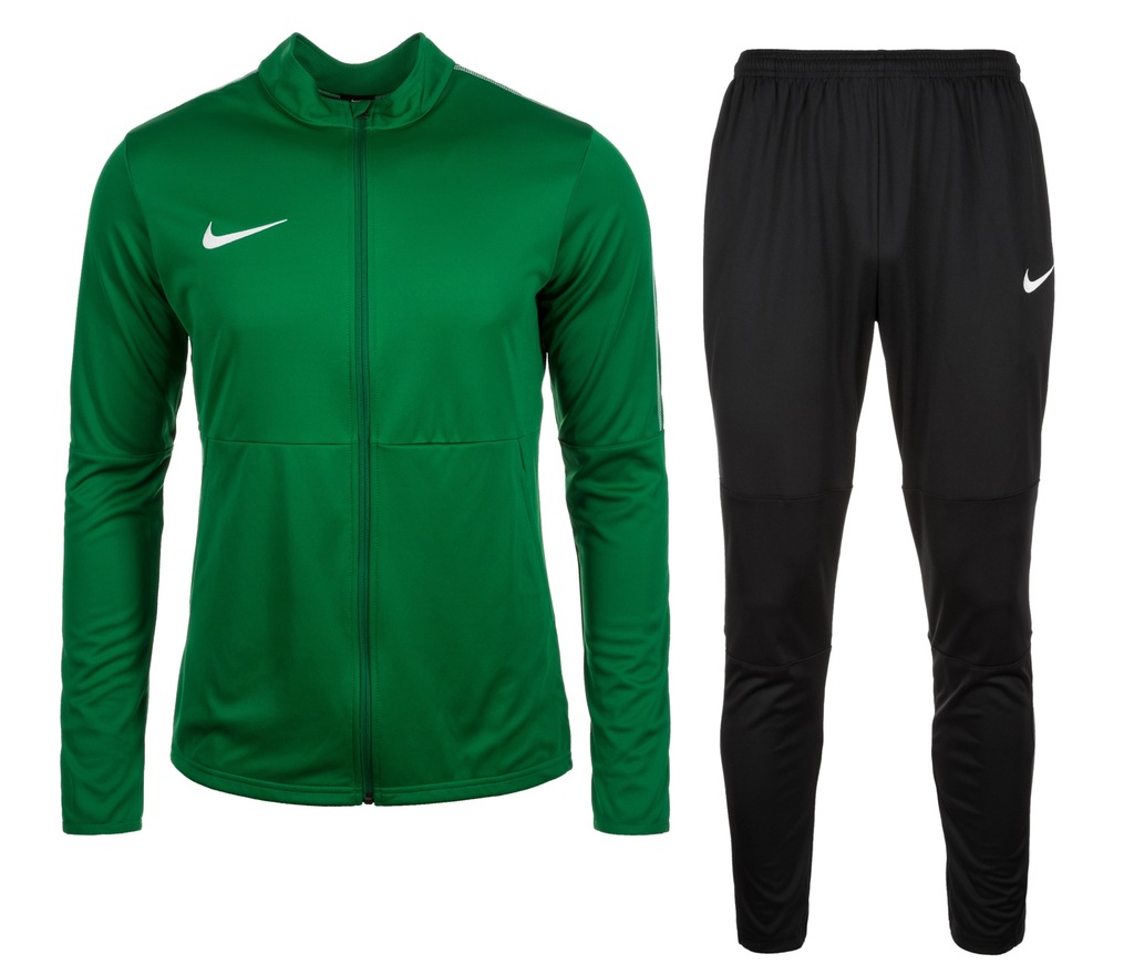 Dres Nike bluza spodnie Park 18 zielony r 140