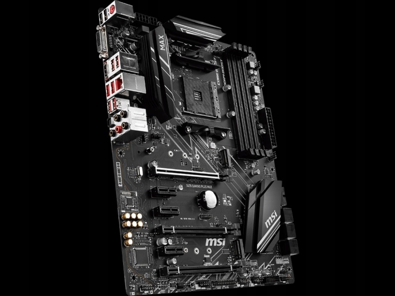 Купить Материнская плата MSI X470 GAMING PLUS MAX AMD: отзывы, фото, характеристики в интерне-магазине Aredi.ru