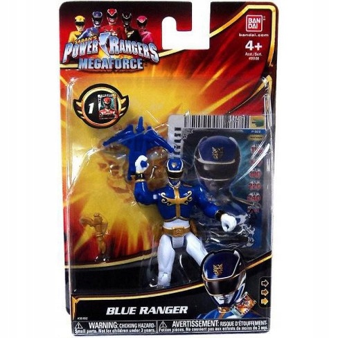 BLUE Ranger Power Rangers Megaforce niebieski Oryg