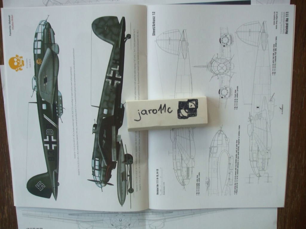 Купить Heinkel He 111 Vol.2 - Кагеро Чертежи: отзывы, фото, характеристики в интерне-магазине Aredi.ru