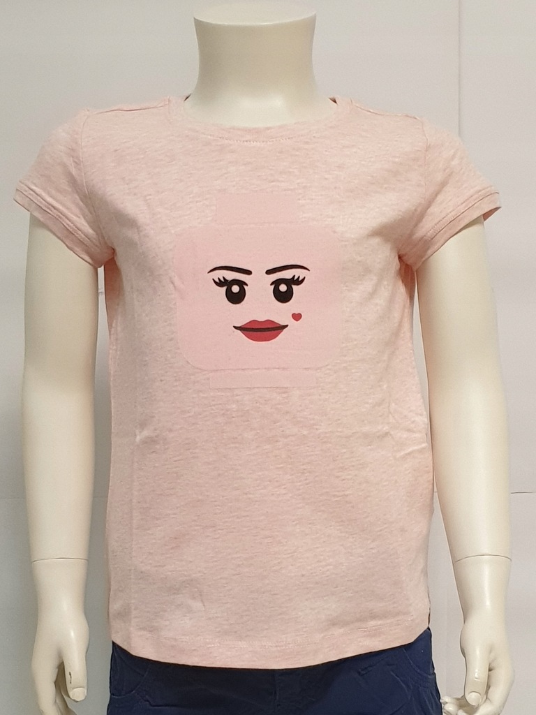 T-Shirt LEGO TALLYS 501 różowy r.122