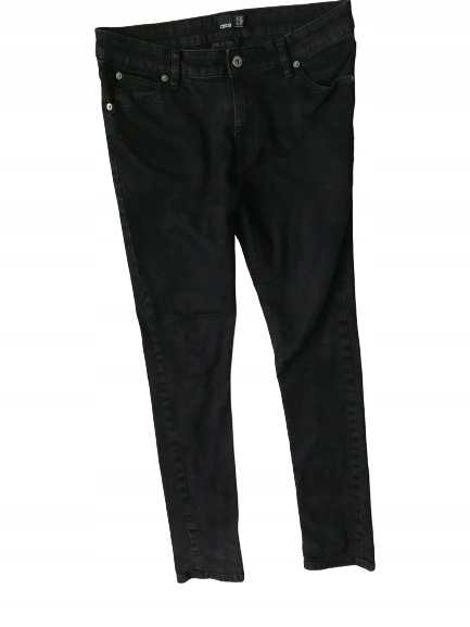 ASOS czarne jeans RURKI stretch 38 30