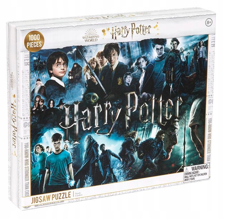 PUZZLE HARRY POTTER KOLAŻ PLAKATY DO FILMÓW