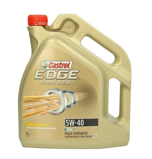 OLEJ CASTROL EDGE TITANIUM 5W40 TD DIESEL 5L ŁÓDŹ