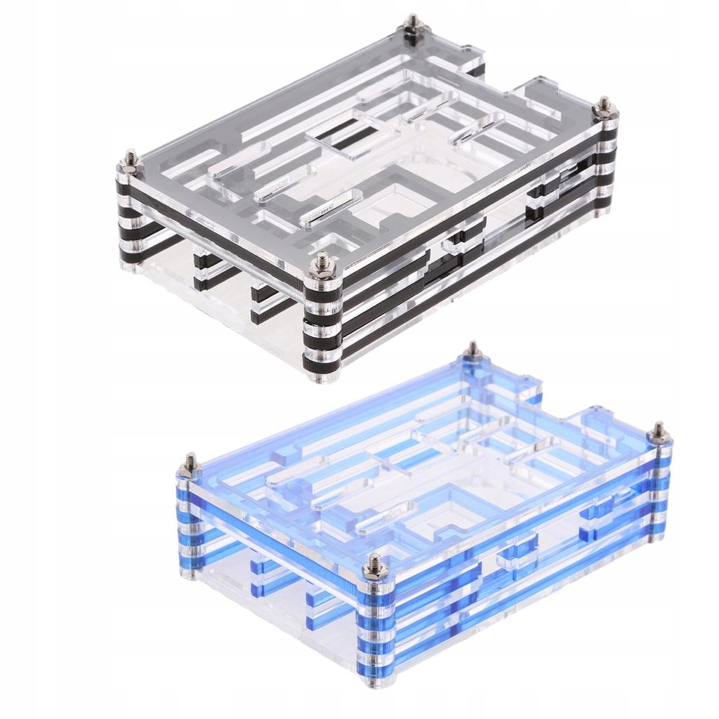 2x 9 Acrylic Panels PC Case Cover for Raspberry Pi