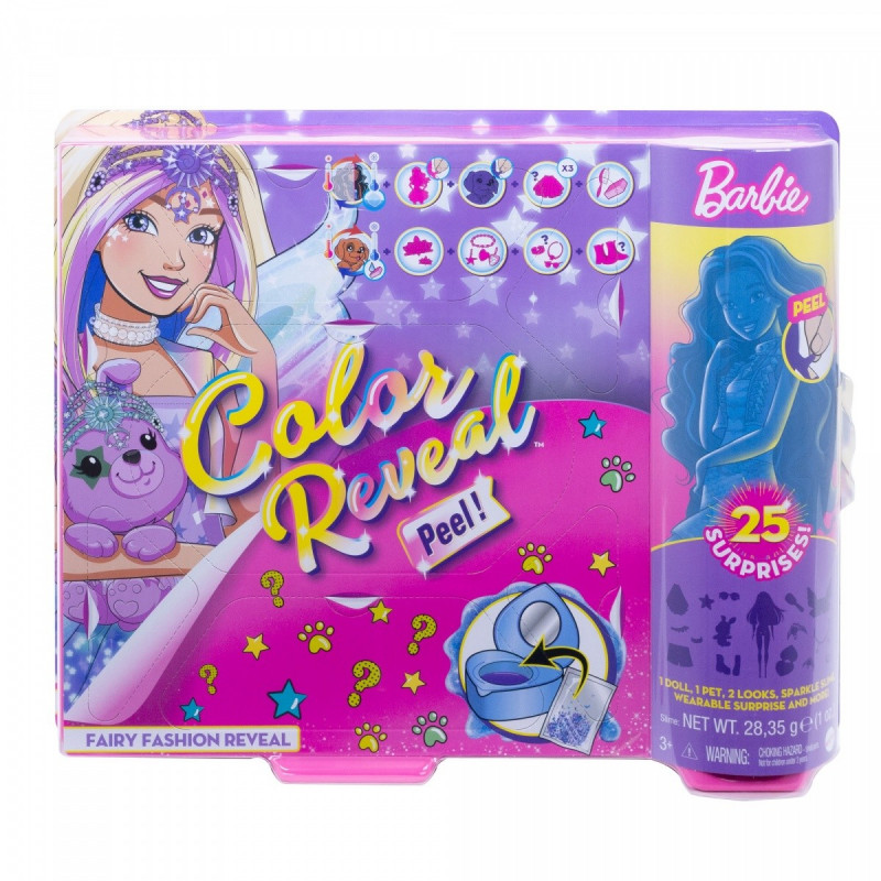 Lalka Barbie Color Reveal Fantazja Wróżka
