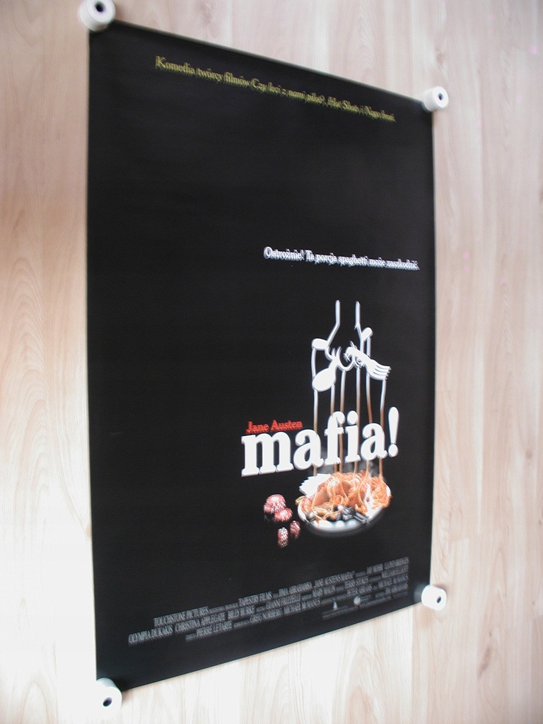 MAFIA! - Unikat Plakat kinowy lata 90-te