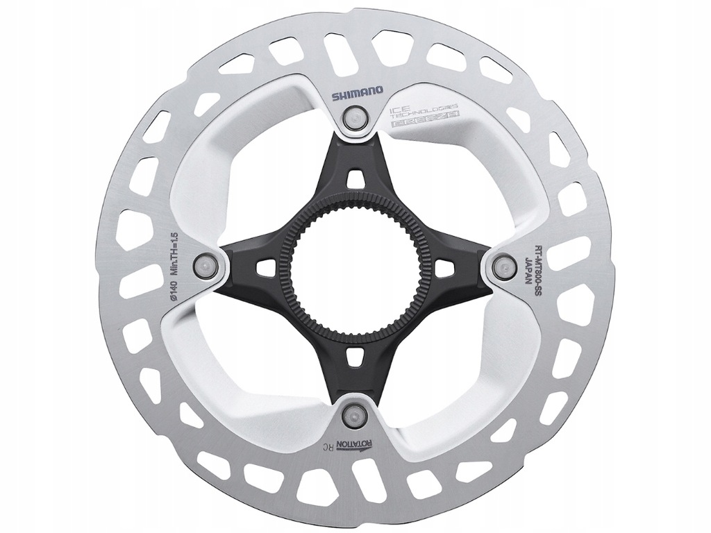 Tarcza hamulcowa Shimano 140mm RT-MT800 CenterLock