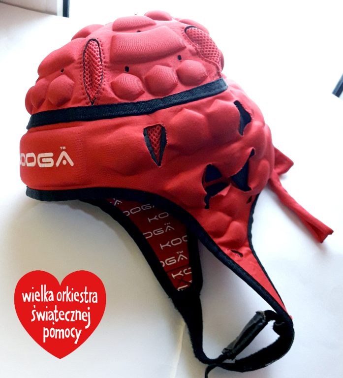 Kask reprezentanta Polski w RUGBY! Z autografem!