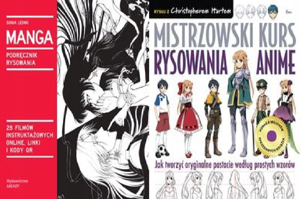 Manga Podręcznik +Mistrzowski kurs rysowania anime