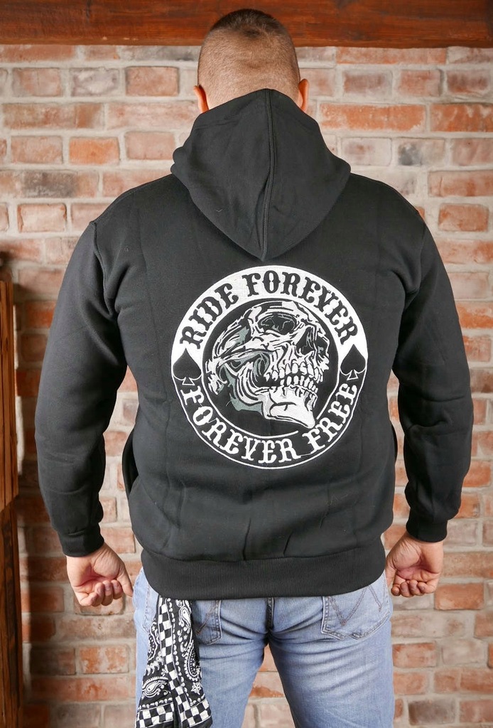 Ride Forever Forever Free Gruba Bluza Bawełna z Ka