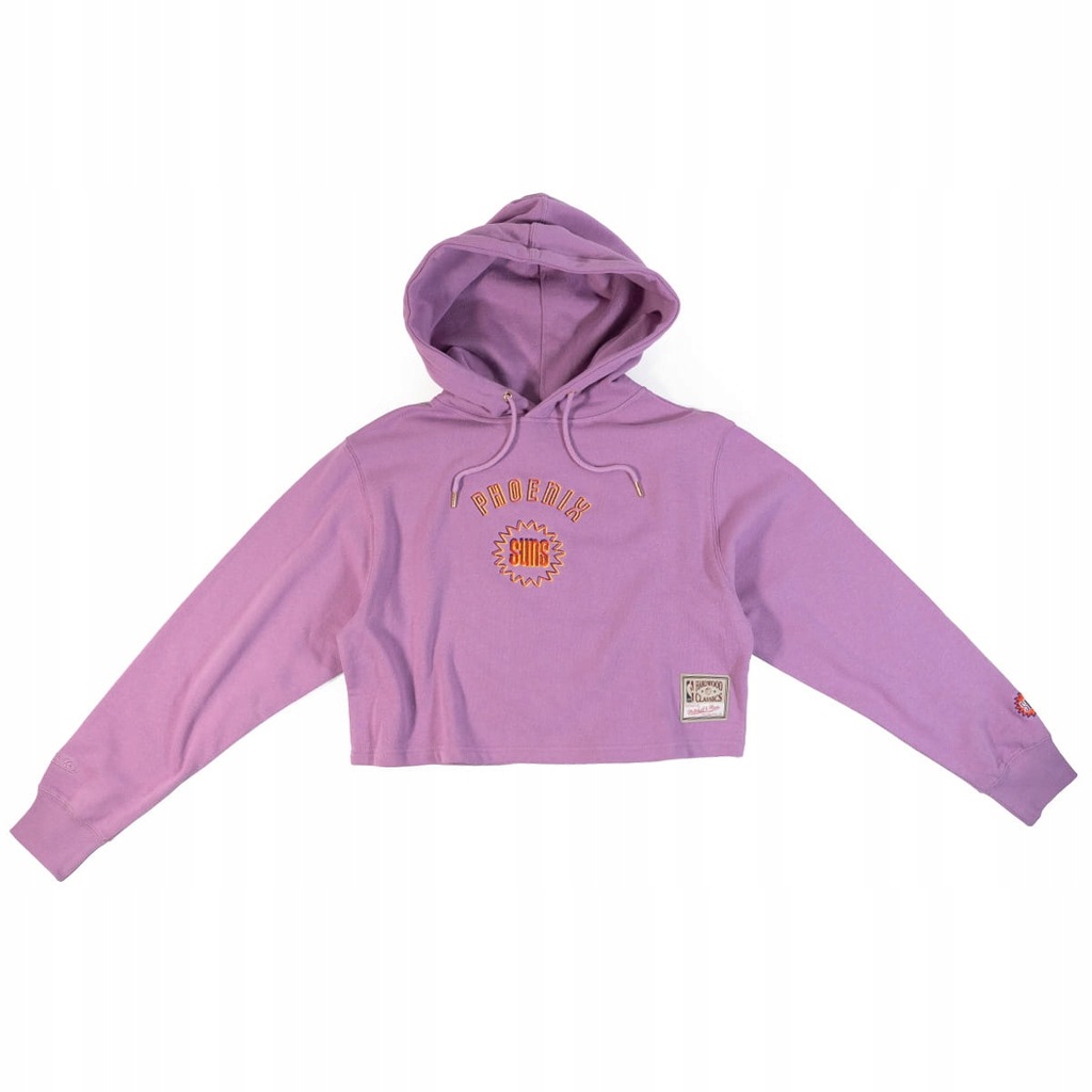 Bluza Damska Mitchell & Ness NBA Crop Hoodie Phoenix Suns Rozmiar M