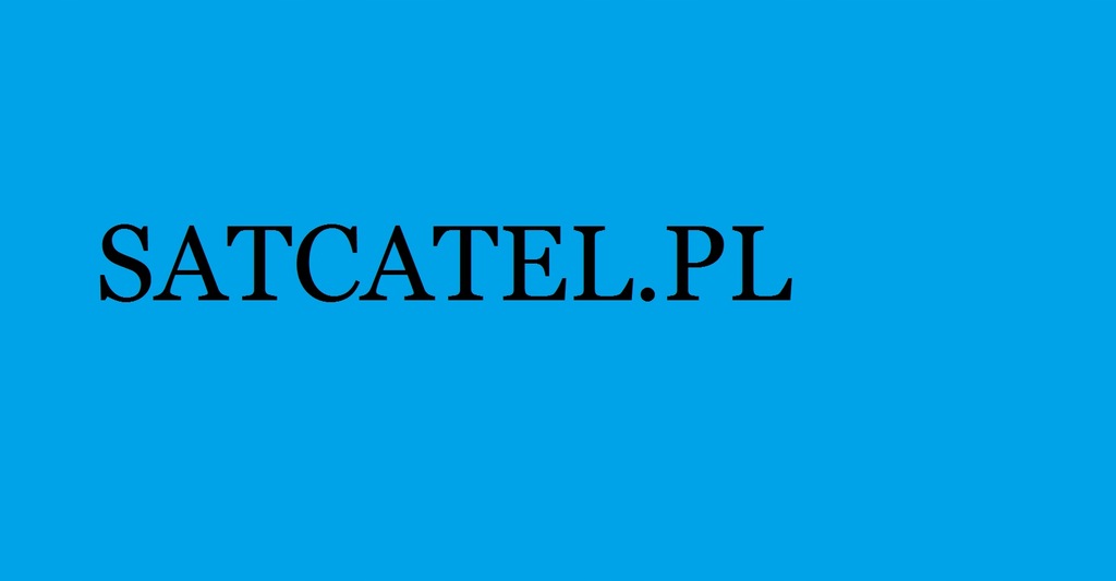 domena internetowa**************** SATCATEL.PL