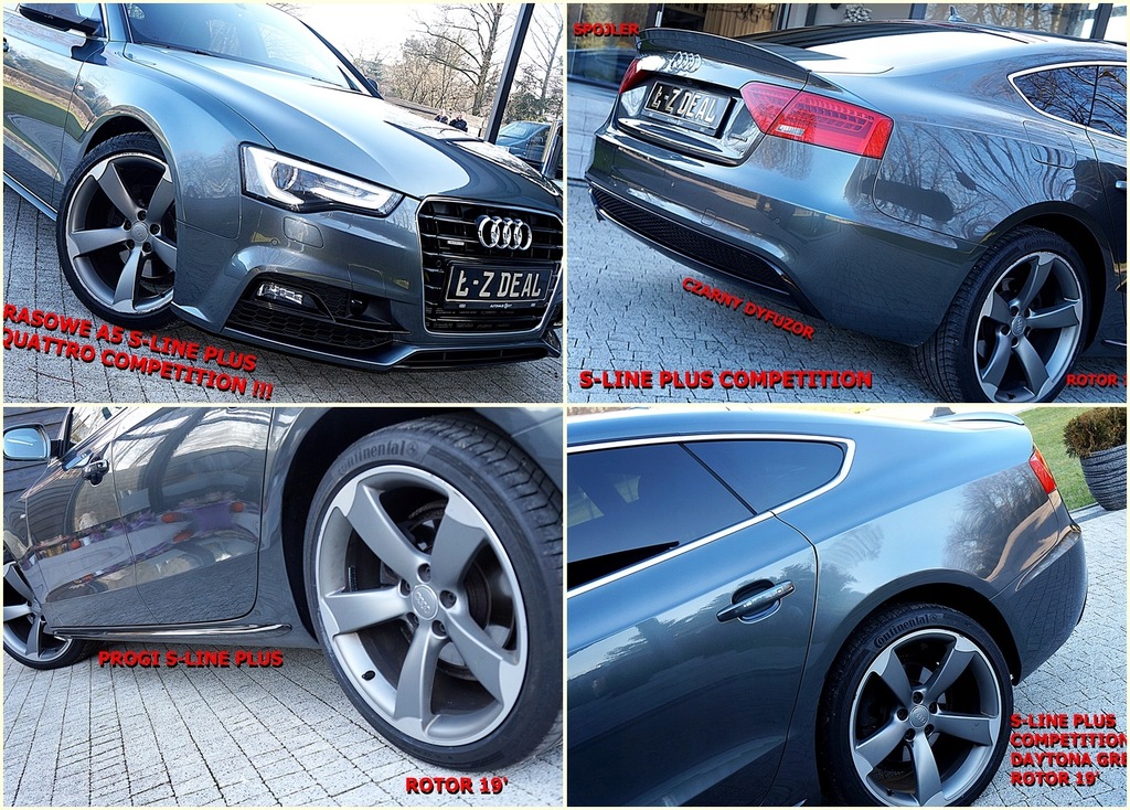 Купить A5 S-LINE PLUS 190PS COMPETITION QUATTRO ROTOR MAX: отзывы, фото, характеристики в интерне-магазине Aredi.ru