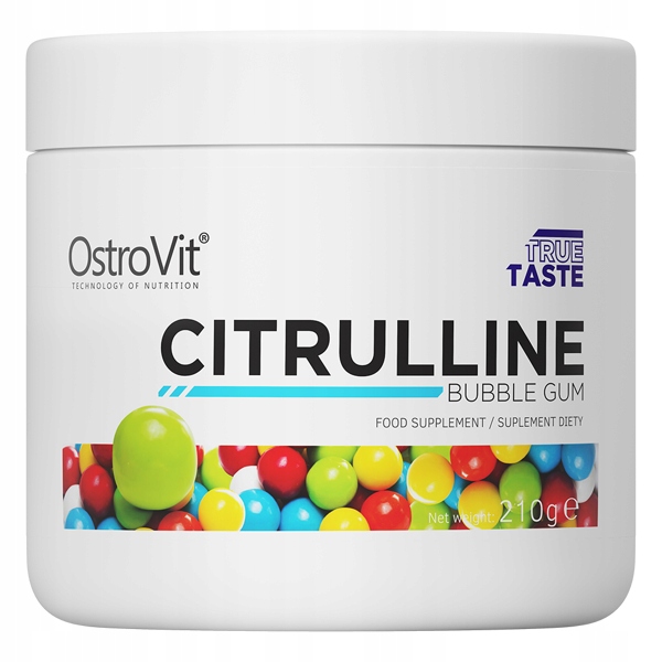 OSTROVIT CITRULLINE 210g JABŁCZAN CYTRULINY POMPA