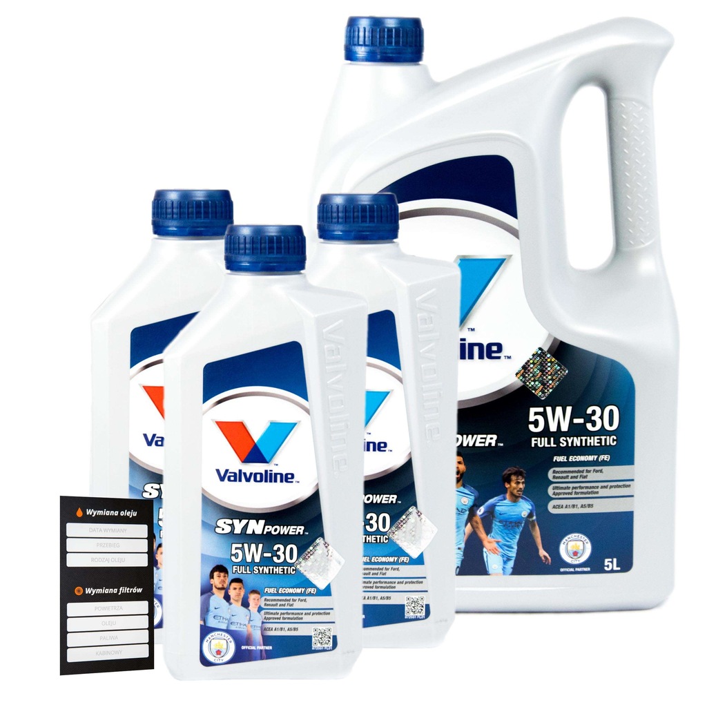 Valvoline SynPower FE 5w30 8L A5/B5 A1/B1 RN0700 - 7561681707 ...