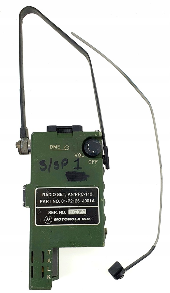 Radio radiostacja pilota US Army AN PRC-112 PRC-90