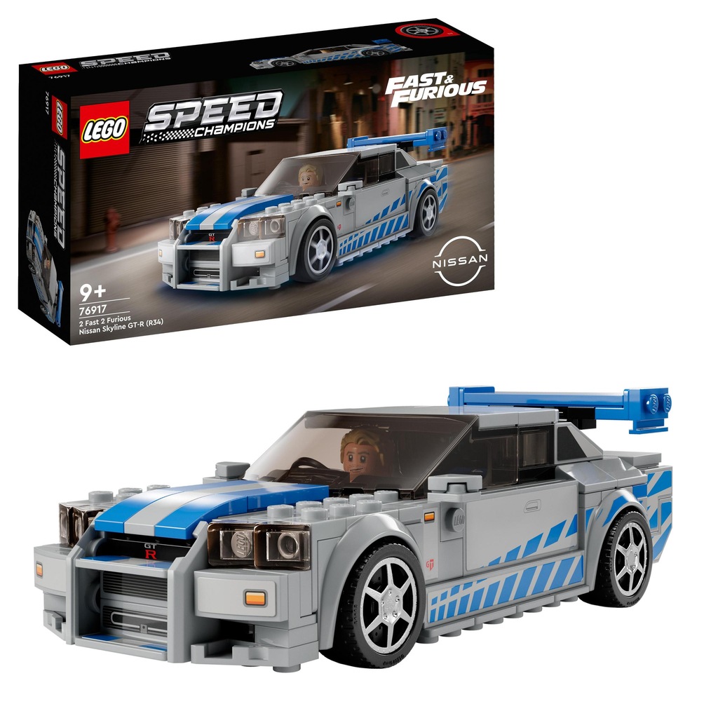 LEGO Speed Champions 76917 Nissan Skyline GT-R (R34)