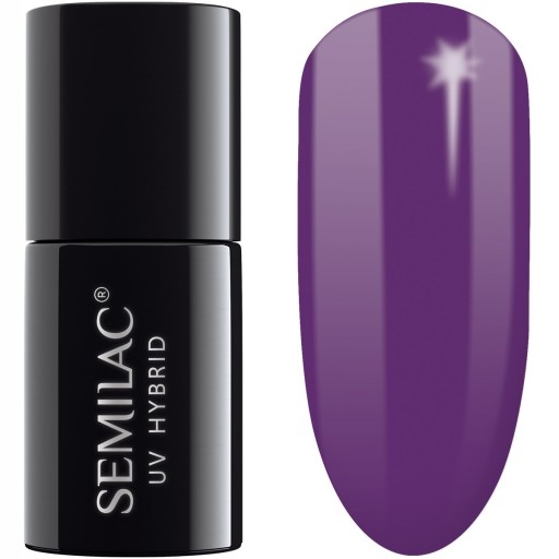 SEMILAC LAKIER HYBRYDOWY 147 VIOLET IN THE DARK