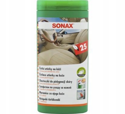 SONAX SCIERECZKI DO GLADKIEJ SKORY 25SZT