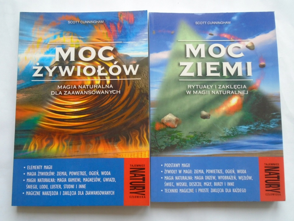 @ MOC ZIEMI RYTUAŁY I ZAKLĘCIA + ŻYWIOŁÓW MAGIA NATURALNA - MCUNNINGHAM